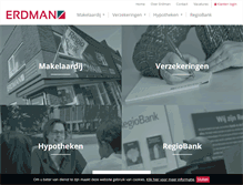 Tablet Screenshot of erdman.nl